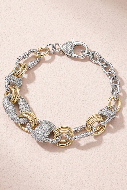 Pure Main Character Energy Link Bracelet-Cute-Trendy-Shop-Womens-Boutique-Clothing-Store