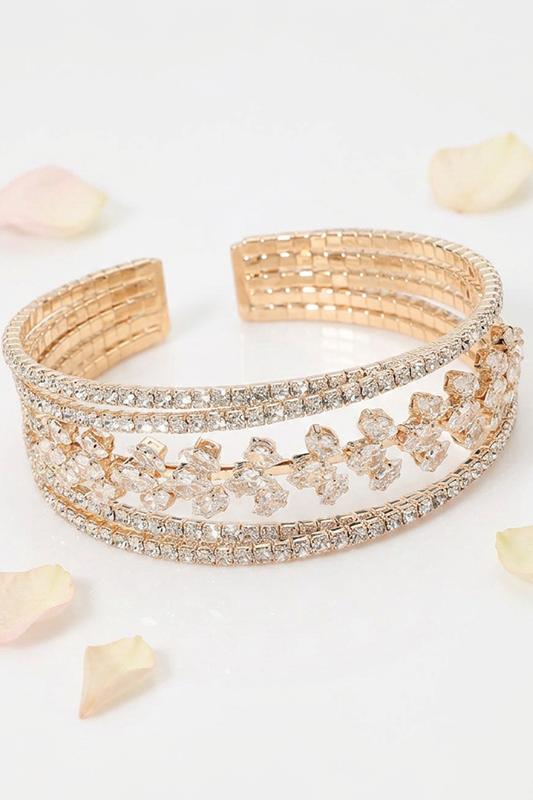 Too Extra CZ Marquise Center-Split Cuff-Cute-Trendy-Shop-Womens-Boutique-Clothing-Store