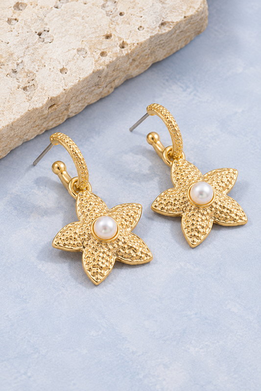 Star of the Show Pearl Dangle Earrings-Cute-Trendy-Shop-Womens-Boutique-Clothing-Store
