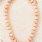 Marbled Rondelle Statement Necklace-Pink-Cute-Trendy-Shop-Womens-Boutique-Clothing-Store