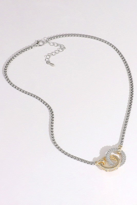 Own It Two Tone Necklace-[option4]-[option5]-Cute-Trendy-Shop-Womens-Boutique-Clothing-Store