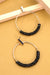 Here's The Situation Seed Bead Hoops Black-[option4]-[option5]-Cute-Trendy-Shop-Womens-Boutique-Clothing-Store