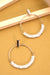 Here's The Situation Seed Bead Hoops White-[option4]-[option5]-Cute-Trendy-Shop-Womens-Boutique-Clothing-Store