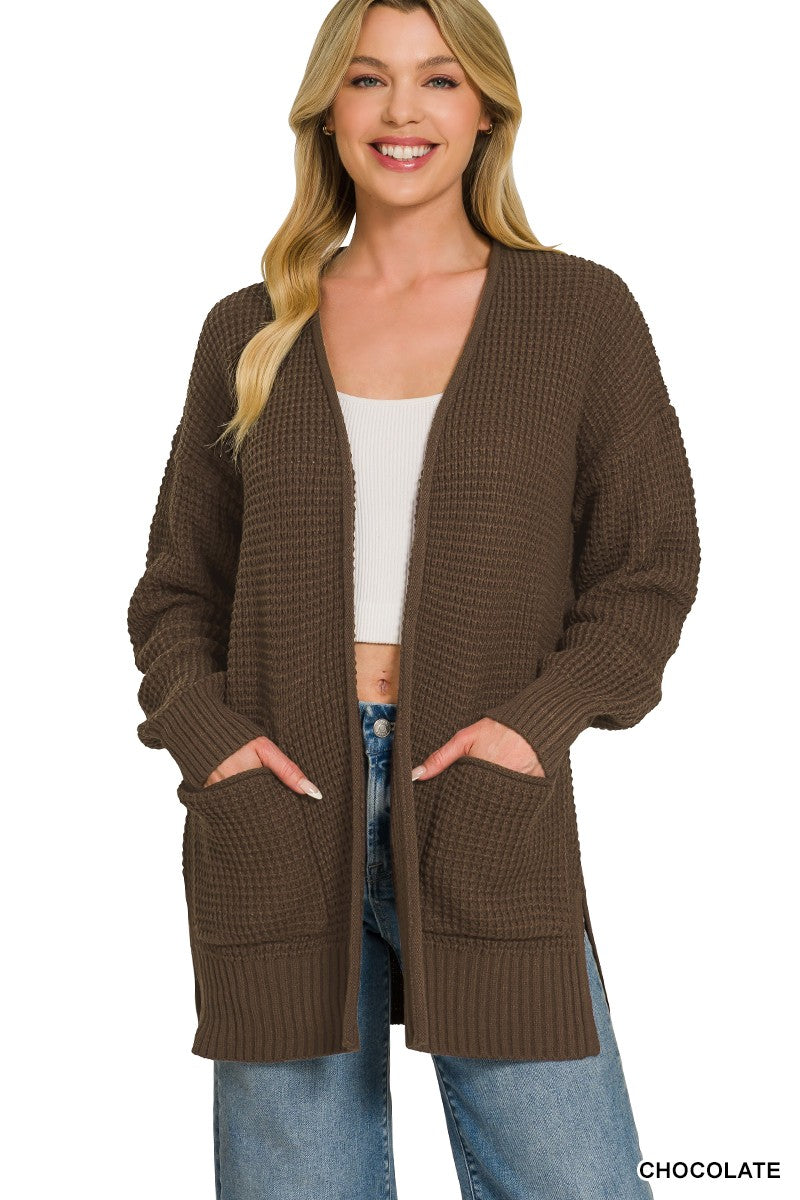 Sunday Morning Open Cardigan-Cute-Trendy-Shop-Womens-Boutique-Clothing-Store