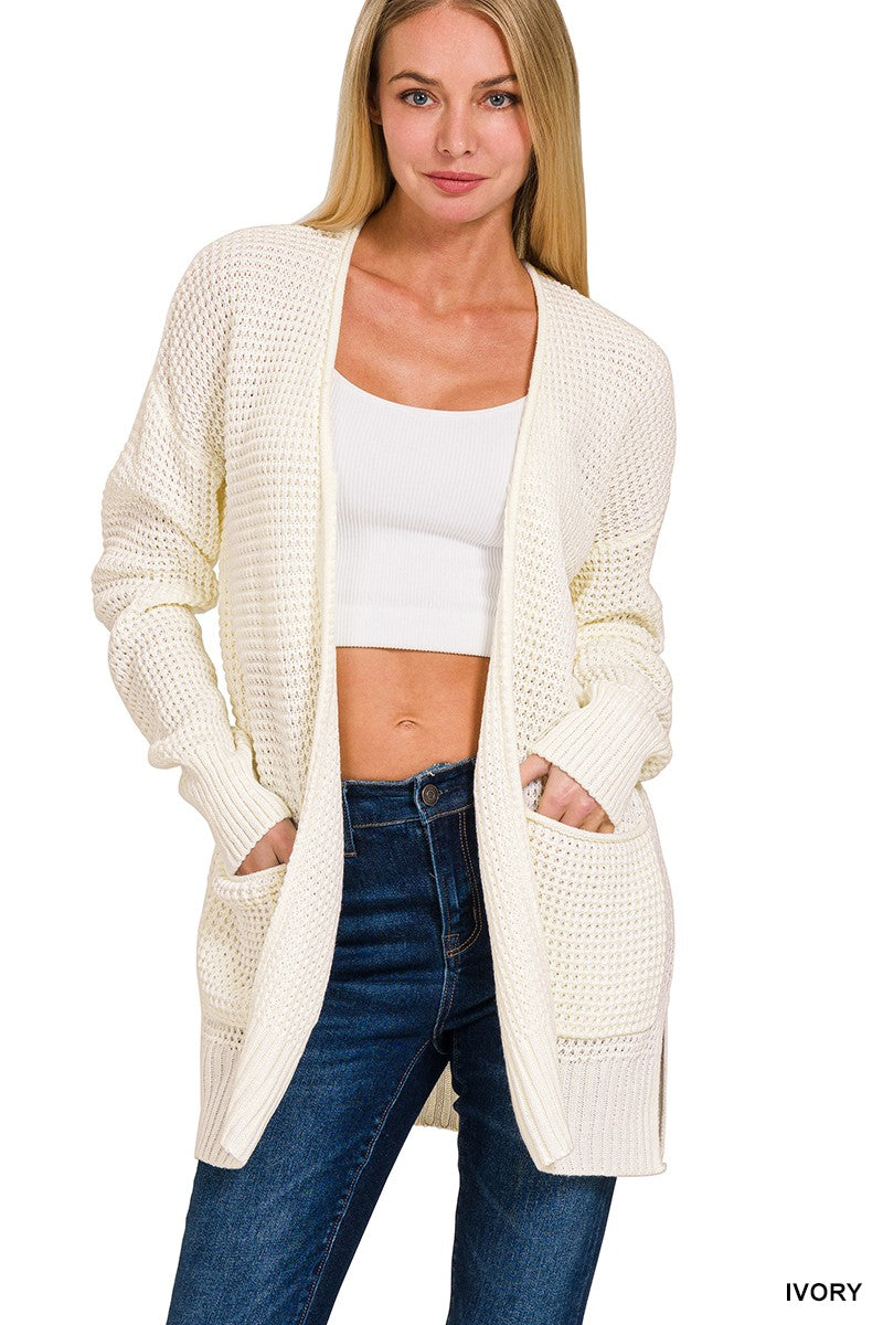 Sunday Morning Open Cardigan-Ivory-SMALL-Cute-Trendy-Shop-Womens-Boutique-Clothing-Store