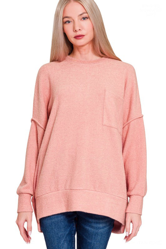 All About That Touch Drop Shoulder Sweater Top-[option4]-[option5]-Cute-Trendy-Shop-Womens-Boutique-Clothing-Store