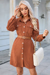 Chic & Sassy Corduroy Dress Brown-[option4]-[option5]-Cute-Trendy-Shop-Womens-Boutique-Clothing-Store