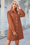 Chic & Sassy Corduroy Dress Brown-[option4]-[option5]-Cute-Trendy-Shop-Womens-Boutique-Clothing-Store