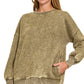 Stay Cozy Favorite Sweatshirt-Dk. Olive-SMALL-[option4]-[option5]-Cute-Trendy-Shop-Womens-Boutique-Clothing-Store