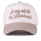 "Sorry About My Husband" Cap-Khaki-[option4]-[option5]-Cute-Trendy-Shop-Womens-Boutique-Clothing-Store