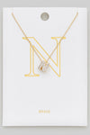 Let's Get Personal Initial Necklace N-[option4]-[option5]-Cute-Trendy-Shop-Womens-Boutique-Clothing-Store