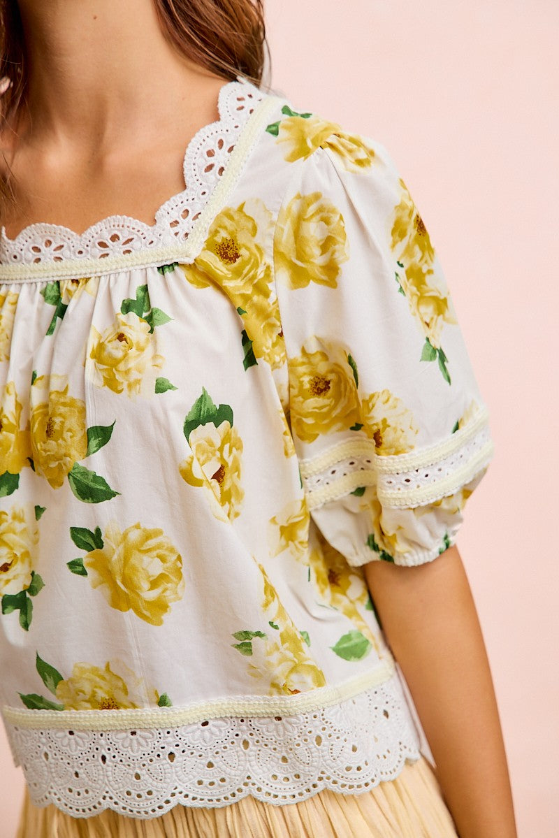 Romance in Bloom Blouse-[option4]-[option5]-Cute-Trendy-Shop-Womens-Boutique-Clothing-Store