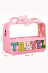 Travel In Style Make Up Bag Pink-[option4]-[option5]-Cute-Trendy-Shop-Womens-Boutique-Clothing-Store