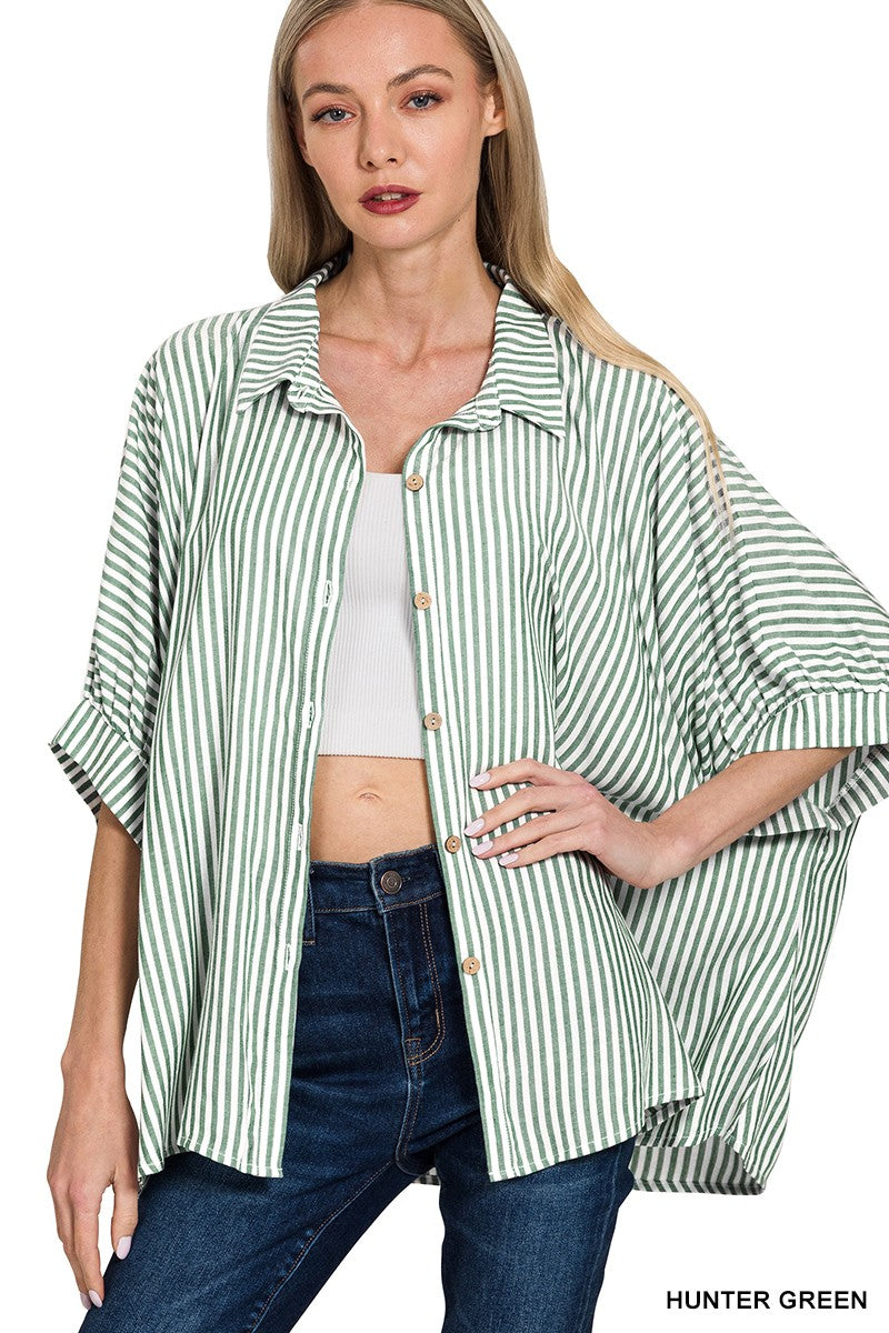 Salute the Stripes Top green-[option4]-[option5]-Cute-Trendy-Shop-Womens-Boutique-Clothing-Store