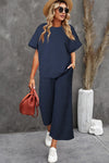 On Point Two Piece Textured Set Navy-[option4]-[option5]-Cute-Trendy-Shop-Womens-Boutique-Clothing-Store