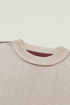 Color my Cozy Color Block Sweater Gray-[option4]-[option5]-Cute-Trendy-Shop-Womens-Boutique-Clothing-Store