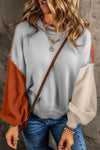 Color my Cozy Color Block Sweater Gray-[option4]-[option5]-Cute-Trendy-Shop-Womens-Boutique-Clothing-Store