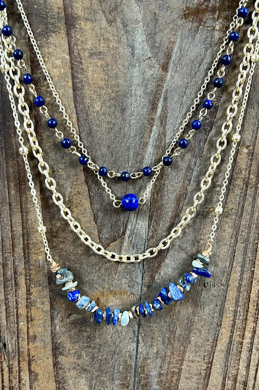 Blue Moon Necklace *instore & online-Blue-[option4]-[option5]-Cute-Trendy-Shop-Womens-Boutique-Clothing-Store