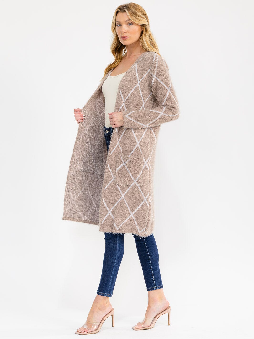 Fireside Diamond-Grid Knit Cardigan-Cute-Trendy-Shop-Womens-Boutique-Clothing-Store