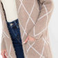 Fireside Diamond-Grid Knit Cardigan-Cute-Trendy-Shop-Womens-Boutique-Clothing-Store