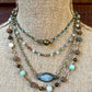 Talk of The Town Amazonite Layered Necklace-[option4]-[option5]-Cute-Trendy-Shop-Womens-Boutique-Clothing-Store