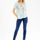 The Meadow Breeze Embroidered Blouse-[option4]-[option5]-Cute-Trendy-Shop-Womens-Boutique-Clothing-Store