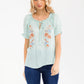 The Meadow Breeze Embroidered Blouse-[option4]-[option5]-Cute-Trendy-Shop-Womens-Boutique-Clothing-Store