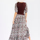 Boho Radiance Contrast Slit Maxi-Cute-Trendy-Shop-Womens-Boutique-Clothing-Store