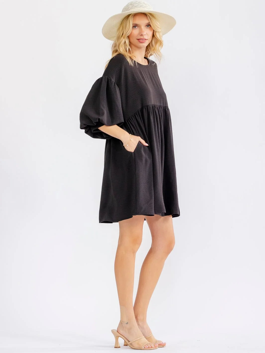 The Midnight Puff Tiered Mini-Cute-Trendy-Shop-Womens-Boutique-Clothing-Store