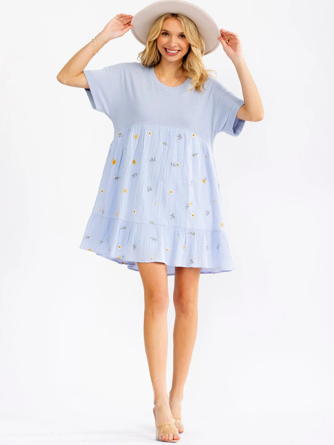 Effortless Elegance Tiered Midi Dress-[option4]-[option5]-Cute-Trendy-Shop-Womens-Boutique-Clothing-Store
