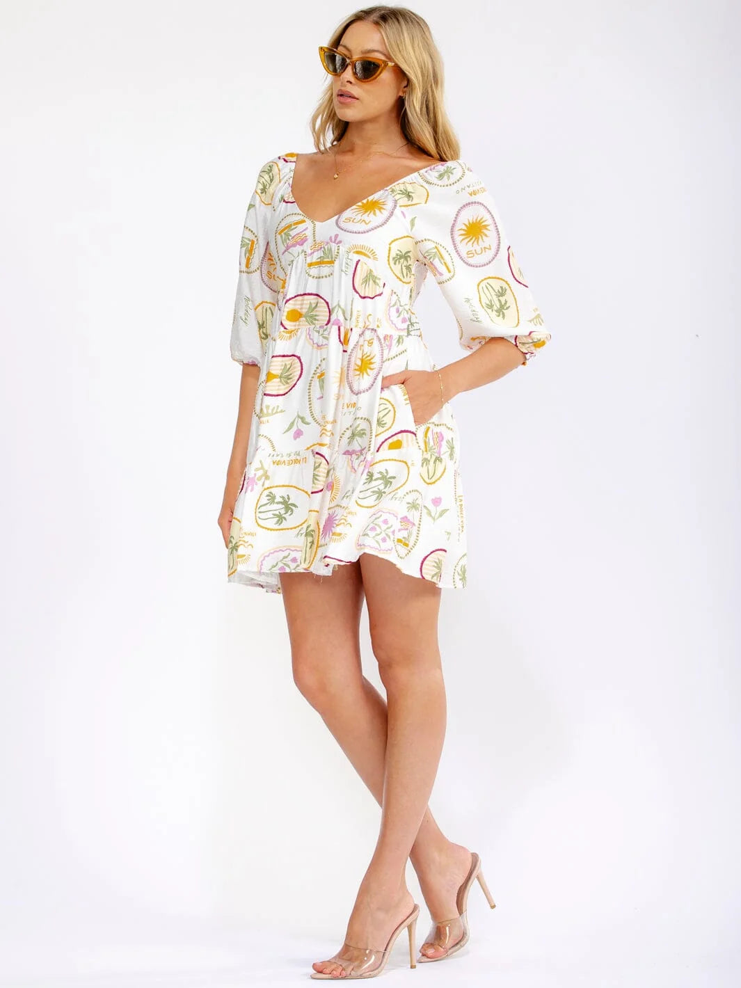 Coastal Escapes Babydoll Dress-[option4]-[option5]-Cute-Trendy-Shop-Womens-Boutique-Clothing-Store