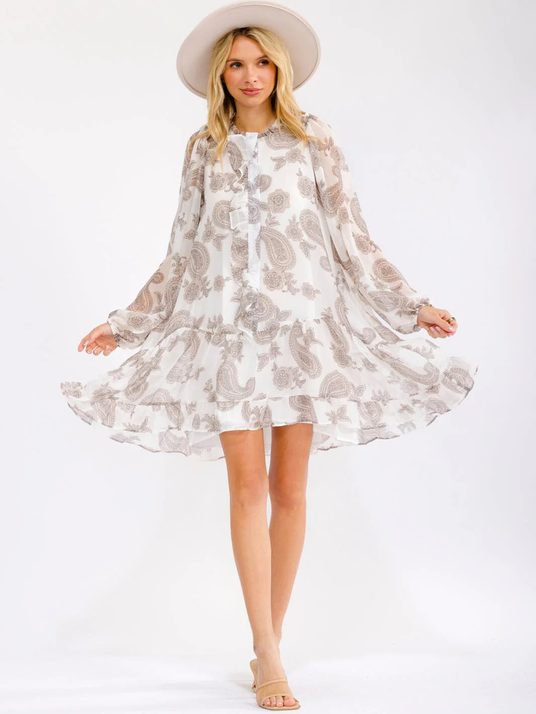 Boho Boulevard High-Low Dress
