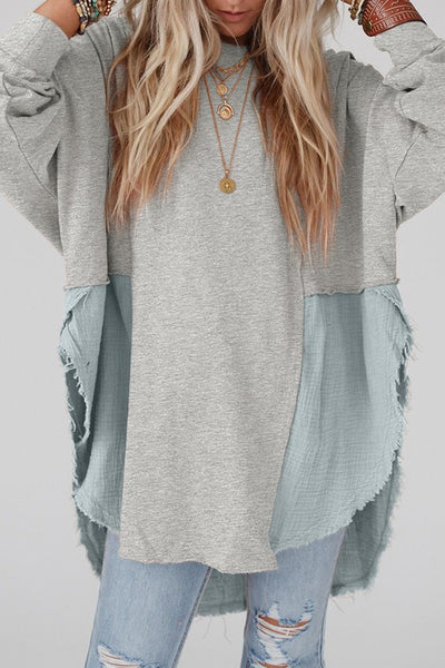 Nothing To Do Oversized Crinkle Top Grey-[option4]-[option5]-Cute-Trendy-Shop-Womens-Boutique-Clothing-Store