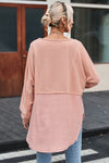 Nothing To Do Oversized Crinkle Top Peach-[option4]-[option5]-Cute-Trendy-Shop-Womens-Boutique-Clothing-Store