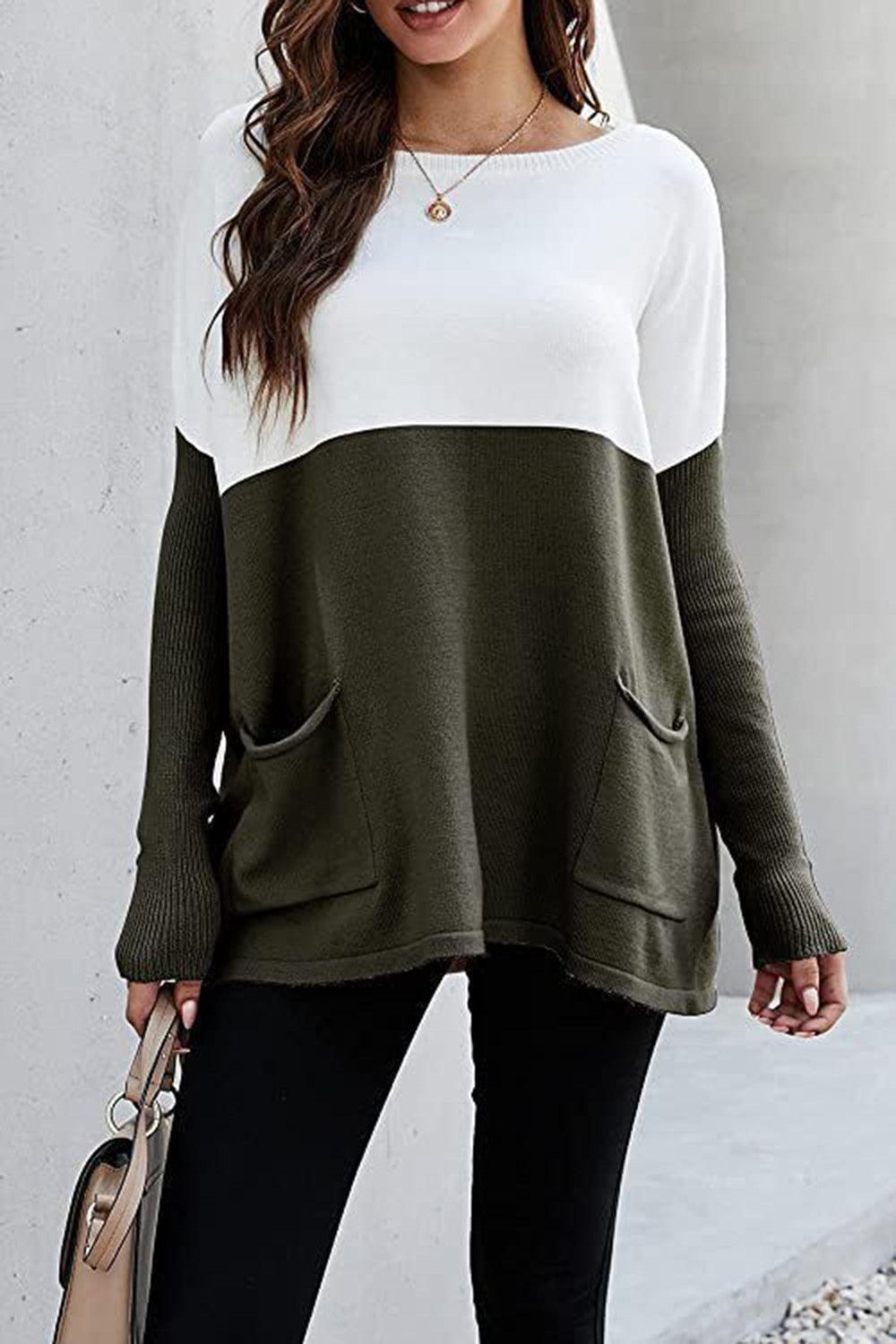 Cozy Comfort Sweater Olive *instore & online-[option4]-[option5]-Cute-Trendy-Shop-Womens-Boutique-Clothing-Store