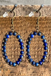 Never Find me Blue Earrings Blue *instore & online-Blue-[option4]-[option5]-Cute-Trendy-Shop-Womens-Boutique-Clothing-Store