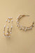 Triple Wire with Pearl Hoop Earrings-[option4]-[option5]-Cute-Trendy-Shop-Womens-Boutique-Clothing-Store