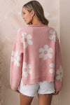 Blossom Into Style Pink Playful Sweater-[option4]-[option5]-Cute-Trendy-Shop-Womens-Boutique-Clothing-Store