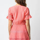 Boho Breeze Crochet-Accent Tiered Mini