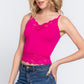 Don't Look Back V Neck Lace Cami-Fuchsia-SMALL-[option4]-[option5]-Cute-Trendy-Shop-Womens-Boutique-Clothing-Store