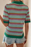 Waiting for a Ride Green Woven Stripe Top-[option4]-[option5]-Cute-Trendy-Shop-Womens-Boutique-Clothing-Store