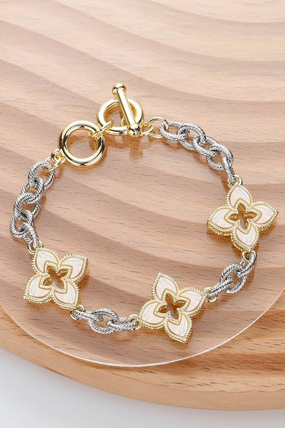 Lucky Day Clover Bracelet-Multicolor-[option4]-[option5]-Cute-Trendy-Shop-Womens-Boutique-Clothing-Store