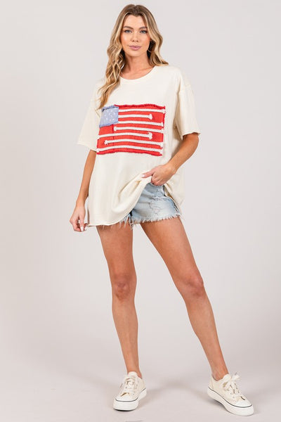 Fireworks Ready American Flag Oversized Tee Top-[option4]-[option5]-Cute-Trendy-Shop-Womens-Boutique-Clothing-Store