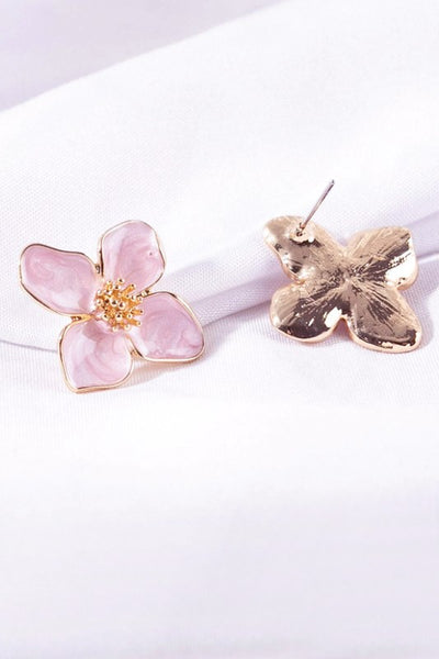 Whimsical Flower Earrings Pink-[option4]-[option5]-Cute-Trendy-Shop-Womens-Boutique-Clothing-Store