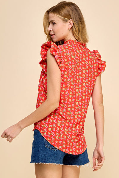 Take me Shopping Top Coral-[option4]-[option5]-Cute-Trendy-Shop-Womens-Boutique-Clothing-Store