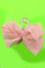 Silky Sheer Ribbon Clip Pink-[option4]-[option5]-Cute-Trendy-Shop-Womens-Boutique-Clothing-Store