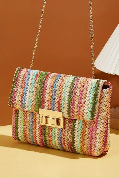 Woven Shoulder Bag-[option4]-[option5]-Cute-Trendy-Shop-Womens-Boutique-Clothing-Store