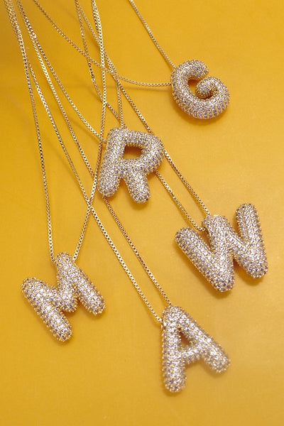 Personalized Bubble Necklace G-[option4]-[option5]-Cute-Trendy-Shop-Womens-Boutique-Clothing-Store