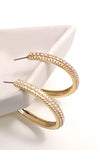 Reservations Required Pearl Hoop Earrings-[option4]-[option5]-Cute-Trendy-Shop-Womens-Boutique-Clothing-Store