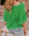 Take My Word Green Knit Top-[option4]-[option5]-Cute-Trendy-Shop-Womens-Boutique-Clothing-Store